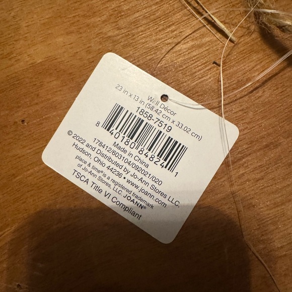 Joann place and time siesta rainbow boho wall decor - Picture 7 of 8